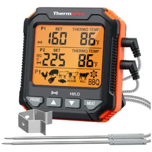 Termómetro Digital Carne Sondas Gastronomía Thermopro TP717