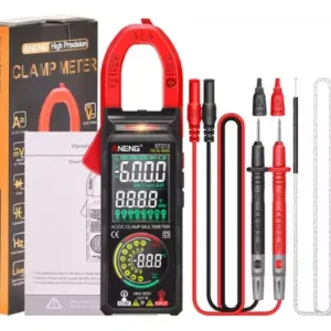 Pinza Amperimetrica Multimetro Corriente Voltaje Pantalla Aneng ST213