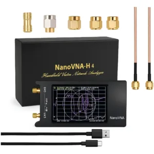 Analizador vectorial de antenas 50 kHz- 1,5 GHz, 4" de pantalla Nanovna H4