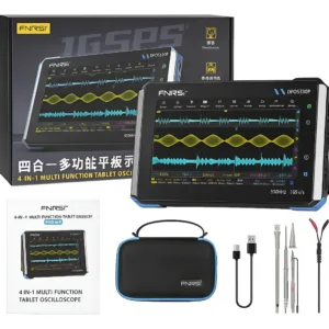 Osciloscopio Digital Fnirsi Señal Frecuencia Espectro 350mhz DPOS350P