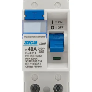 Disyuntor Diferencial Bipolar 2x40a 30ma Automatico 785640