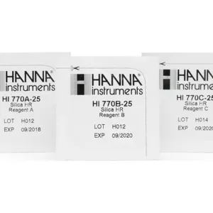 Reactivos Test Silice Hanna Checker Hi770-25 X 25u