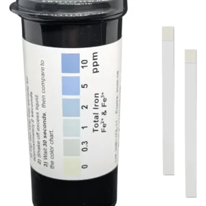 25 Tiras Reactivas Hierro Medicion Agua 0-10 Ppm Bartovation