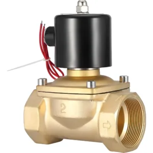 Electrovalvula Valvula Selenoide Medidor Flujo 2 Pulgadas DC 24V SENYA