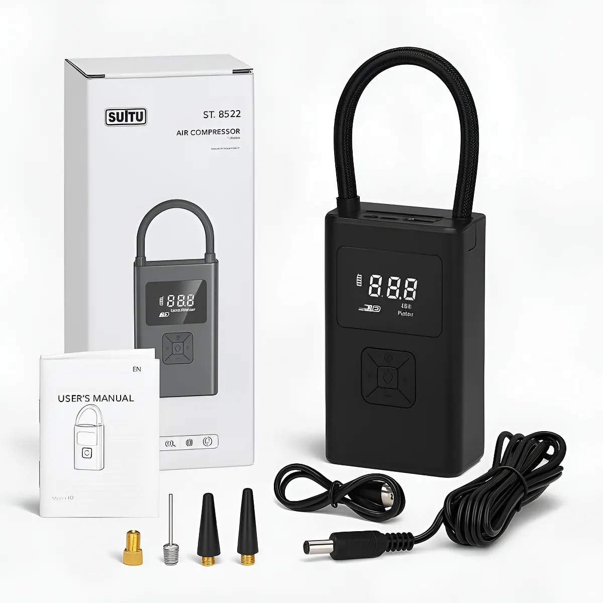 Compresor de aire Portatil SUITU ST-5522