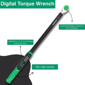 Torquimetro Digital Llave Dinamométrica 1/2 34kg 340nm