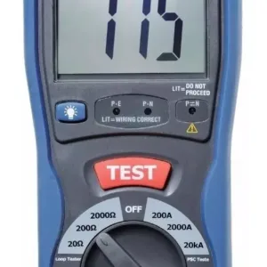 Telurímetro Sin Jabalina Loop Tester Continuidad Cem Dt-5301
