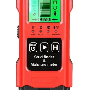 Higrómetro Medidor De Humedad Detector Clavos Madera Metal Holulo TM200