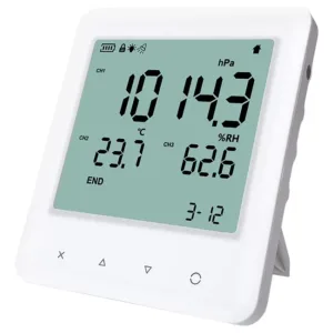 Termohigrómetro Medidor Presión Aire Datalogger Datos