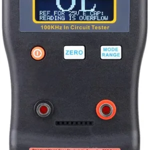 Medidor De Ohmnios Ohm Resistencia Probador Circuitos 100khz MESR-100