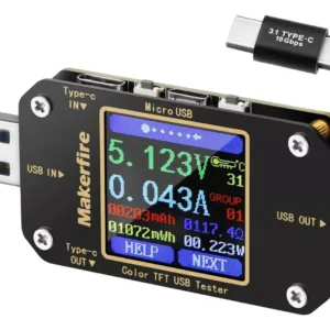 Multimetro Medidor Corriente Voltaje Usb Voltimetro Digital Innovateking-EU N10