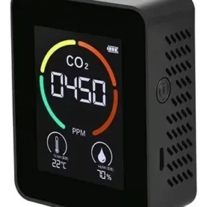 Medidor De Calidad De Aire Tvoc Co2 Temperatura Humedad TOPD Technology WT09
