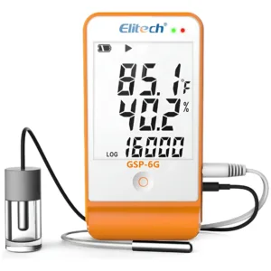 Datalogger Temperatura y humedad Elitech GSP-6