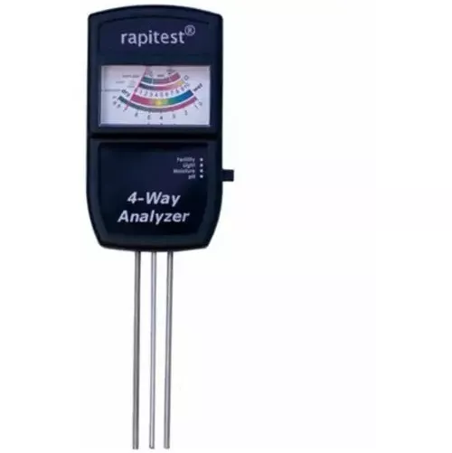 Medidor Ph Humedad Fertilidad Luz Suelo Tierra 4 En 1 Luster leaf Rapitest