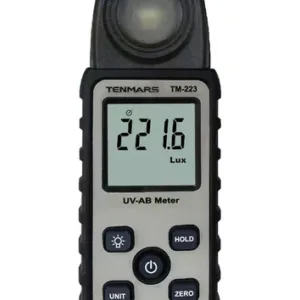Luxometro Uv Medidor De Luminosidad Luz Tenmars Tm 213