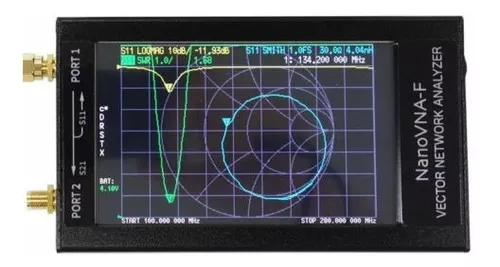 Analizador De Red Antena 50khz 3ghz Pulgadas Nanovna V2 4.3