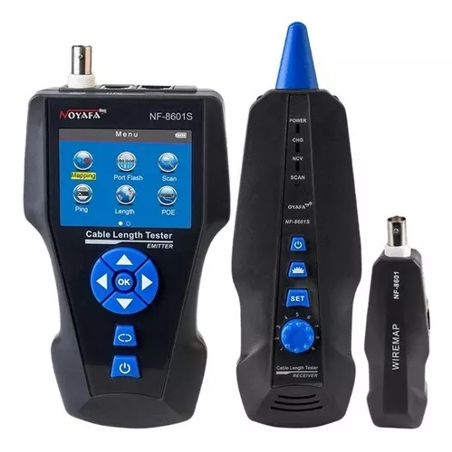 Tester Probador Cable Tdr Red Bnc Coaxil Telefonia Noyafa NF-8601S
