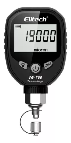 Vacuometro Manometro Digital Elitech Micrones Hvac Vacio
