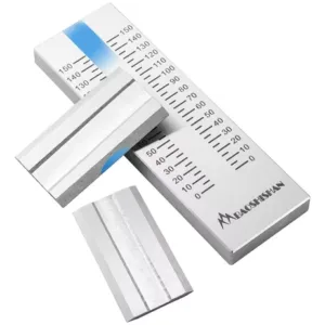 Medidor Espesor Capa Finura Grindometro Acero Micras Pintura 50 100 1050 um