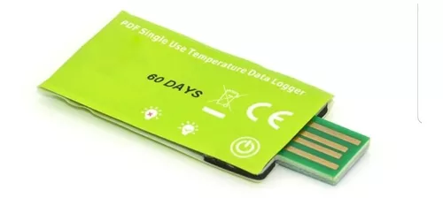 Datalogger Data Logger Temperatura 60 Dias Desechable