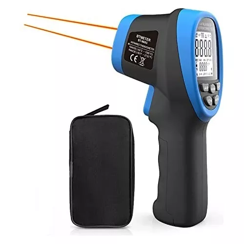 Termometro Pirometro Laser Industrial Infrarrojo 800 Grados BT METER BT-985c