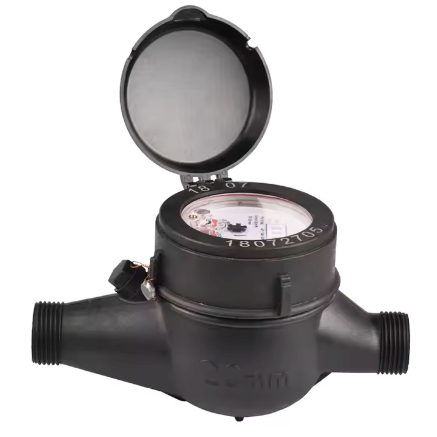 Caudalimetro Digital Agua Fria Cuenta Litros Medidor 20mm