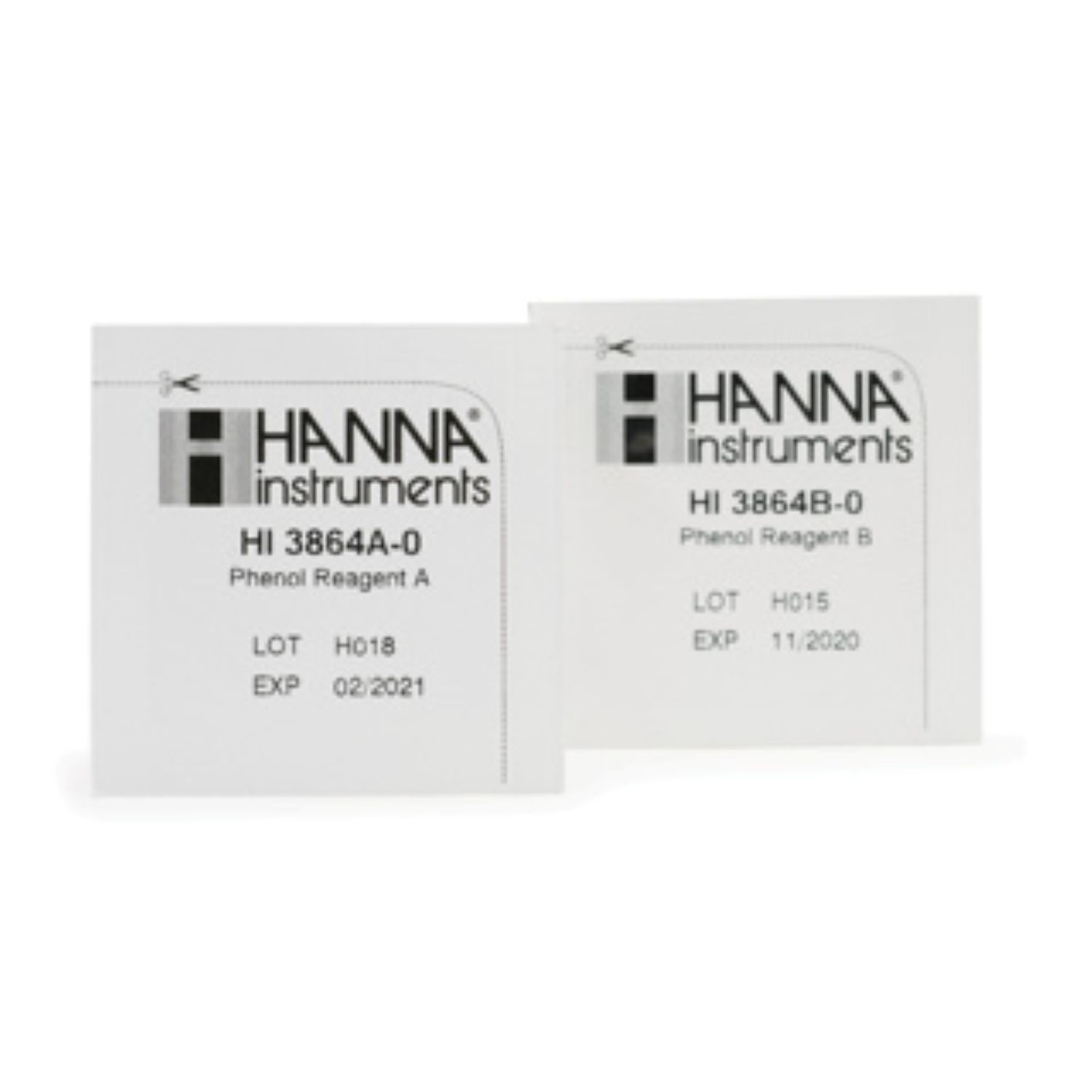100 Reactivos Test Kit Fenoles Agua Potable Hanna Hi3864-100