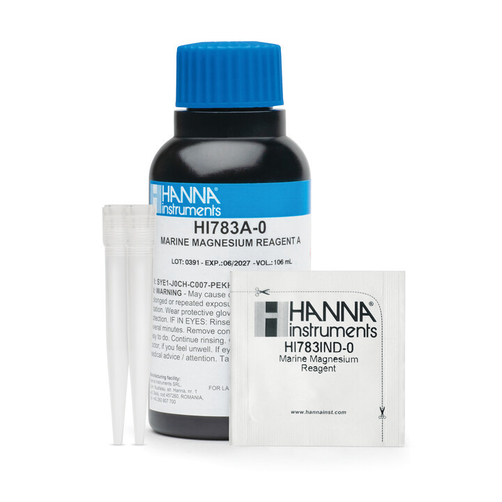 Reactivos Colorímetro Magnesio Hanna Hi783-25 Pruebas