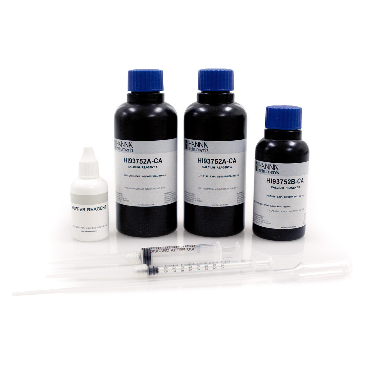 Kit Reactivos Medicion Calcio 50 Pruebas Hanna Hi937521-01