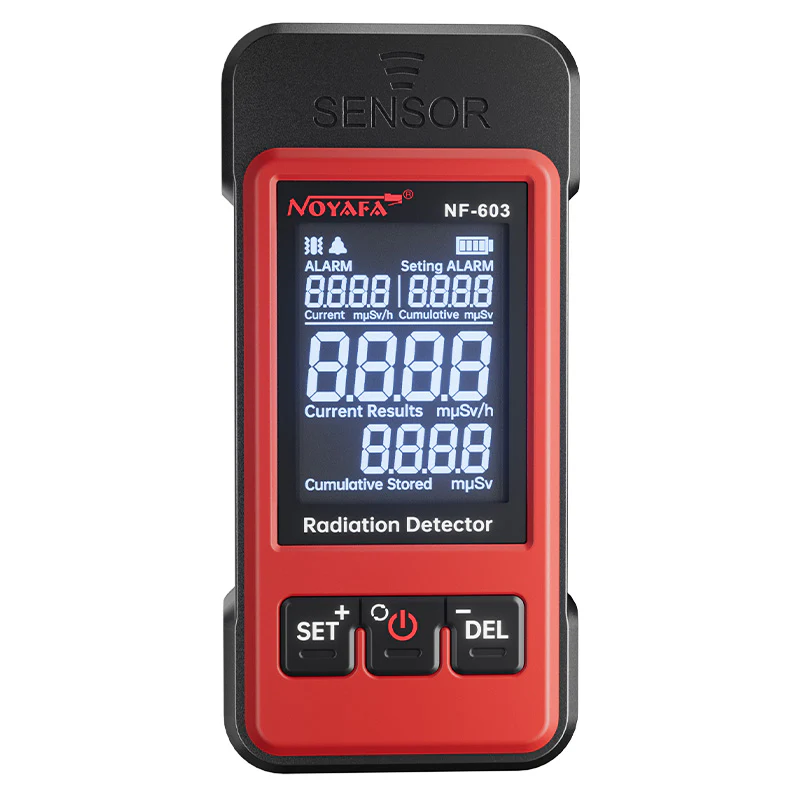Detector de Radiación Alta Sensibilidad Detección Multirrayo Noyafa NF603
