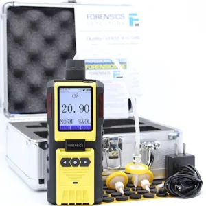 Detector Analizador Gas Gases Oxigeno 02 Espacios Confinados Forensics FD-600-HA-O2