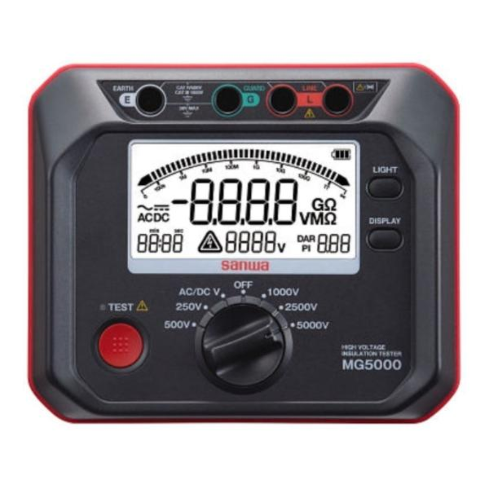 Megohmetro Probador De Aislamiento Digital 5kv 1t Sanwa