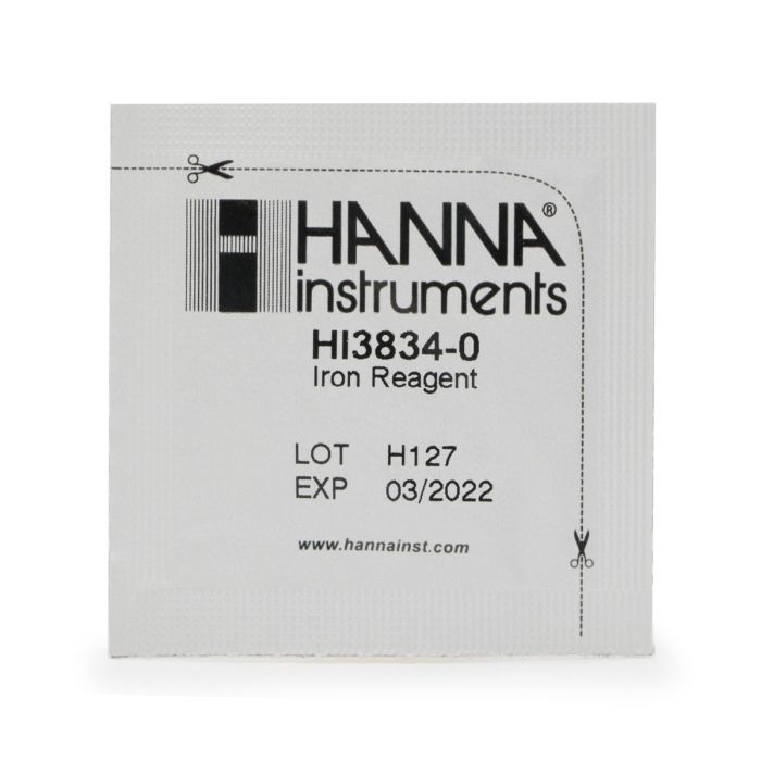 Kit 100 Pruebas Hierro Rango Bajo Hanna Hi38039-100