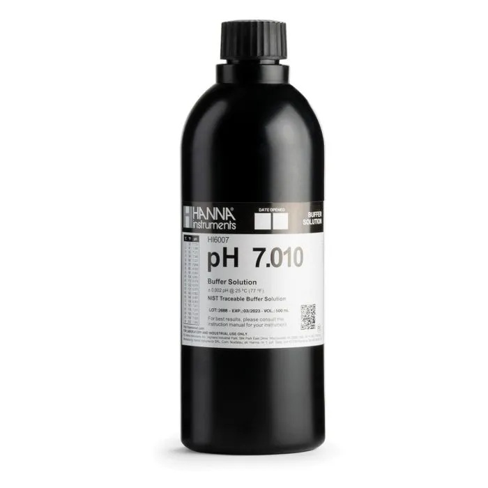 Solucion Calibracion Ph Botella 500ml Hanna Hi6007
