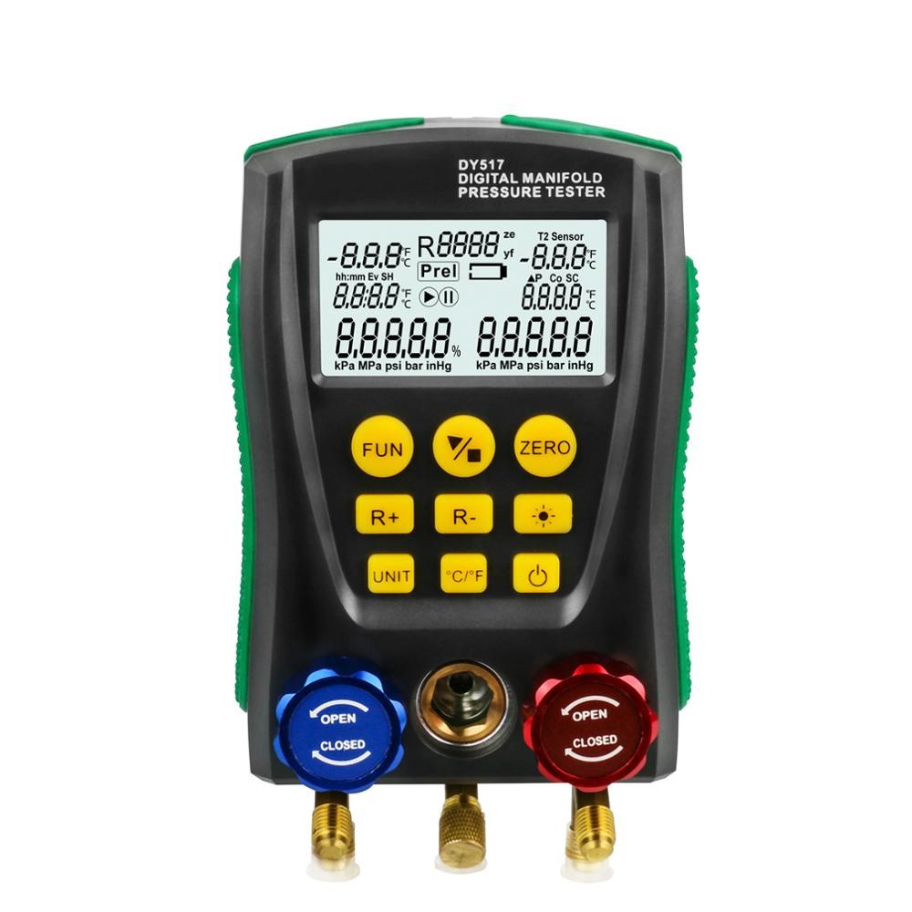 Medidor de Presión de refrigeración HVAC DY517