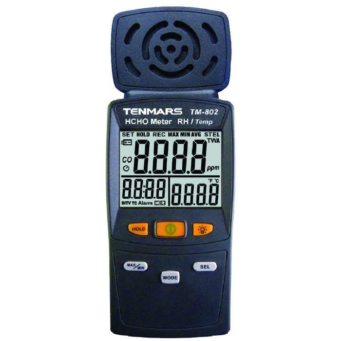 Medidor Formaldehído Tenmars Tm-802 Control Aire Interior