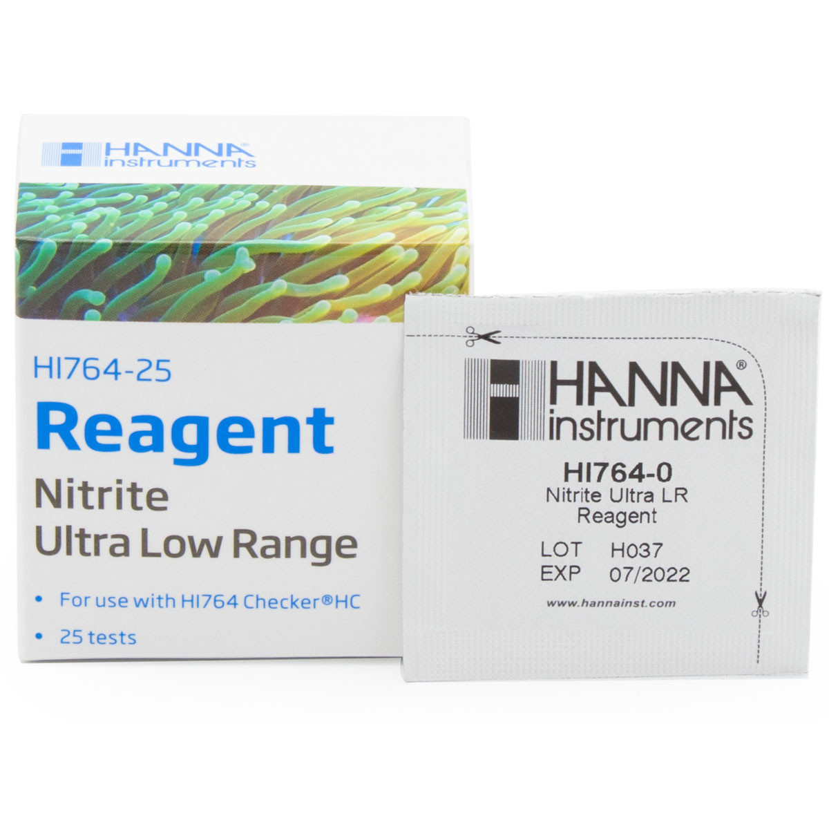 Reactivos Nitrito Agua Rango Ultra Bajo Hanna Hi764-25