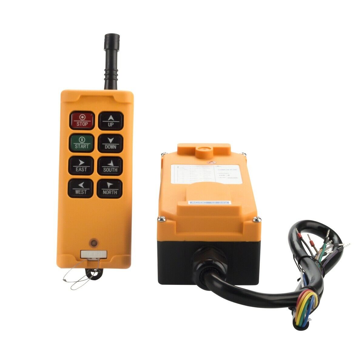 Control Remoto Industrial Grua Receptor Transmisor 8 Canales HS-8