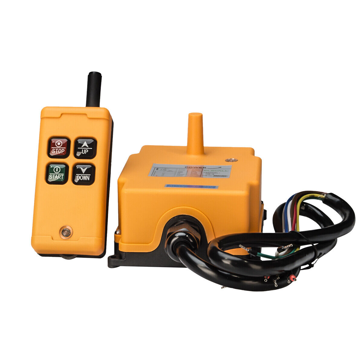 Control Remoto Industrial Grua Receptor Transmisor 4 Canales HS-4