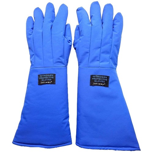 Guantes Criogénicos Proteccion Nitrogeno Baja Temperatura INFWAY LN2