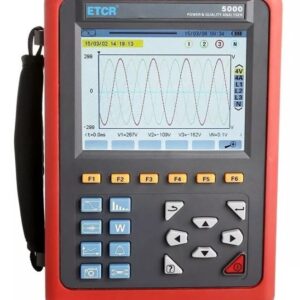 Analizador de Potencia Etcr 5000