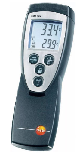 Termometro Testo 925 Medicion Inmersion Ambiente Superficie