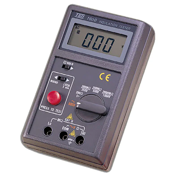 Medidor Resistencia Meghometro Apagado Automatico Tes 1600