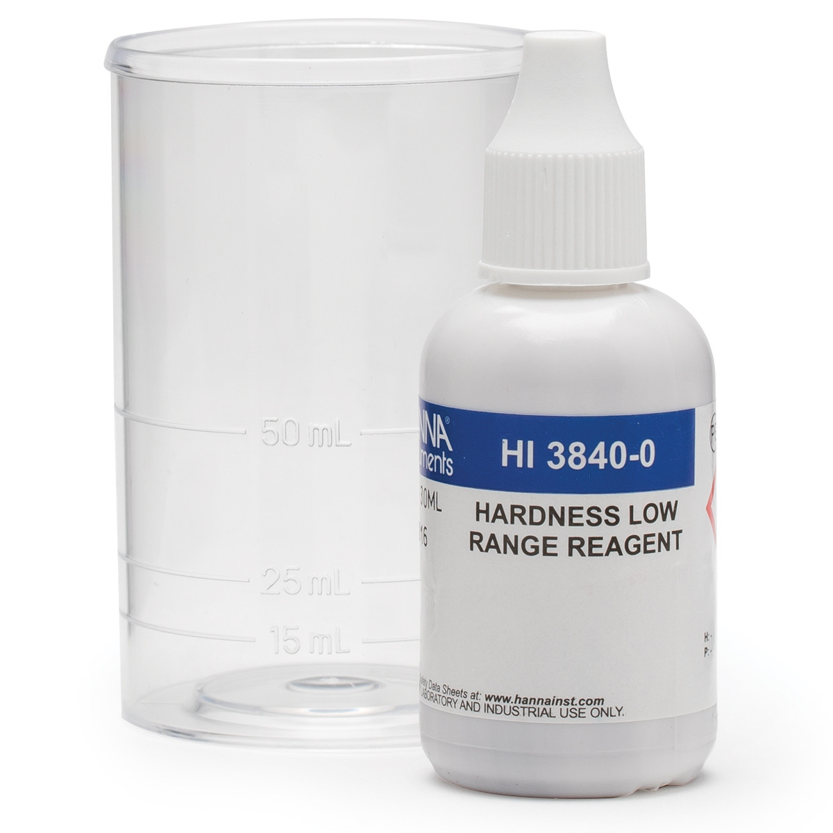 Kit Medicion Dureza Total Pruebas Quimicas Agua Hanna Hi3840